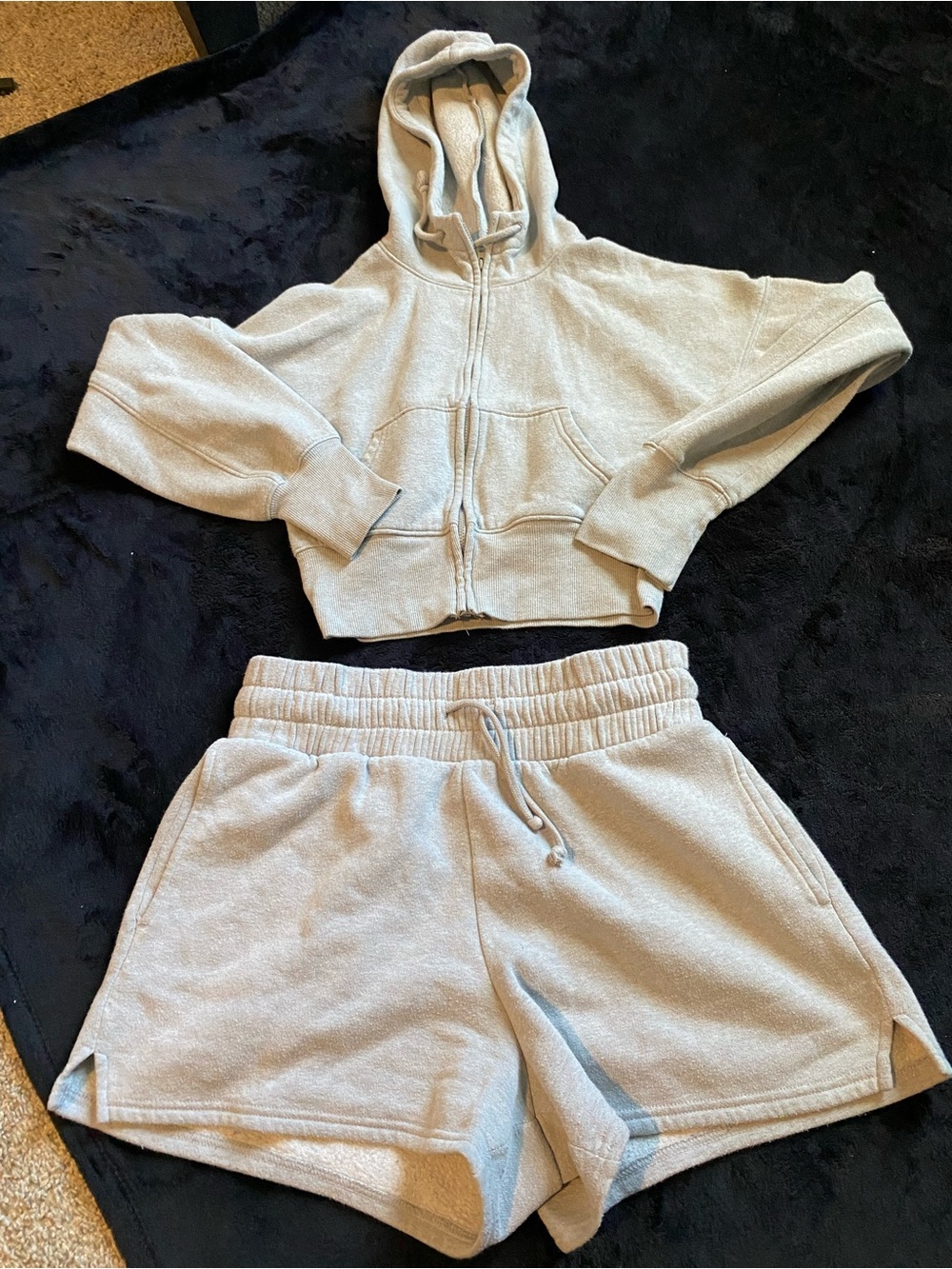 wild fable Light Gray Sweatshorts with Drawstring